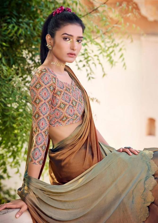 Kashvi Pranshi Designer Printed Fancy Wear Latest Saree Collection